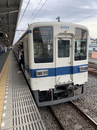 みなみ寄居駅から小川町駅の乗車記録(乗りつぶし)写真