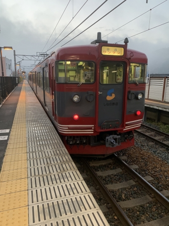 信濃国分寺駅から軽井沢駅の乗車記録(乗りつぶし)写真