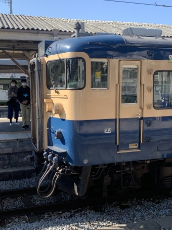 田中駅から小諸駅の乗車記録(乗りつぶし)写真