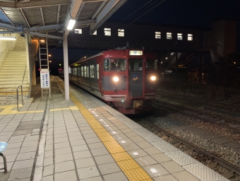 西上田駅から篠ノ井駅の乗車記録(乗りつぶし)写真