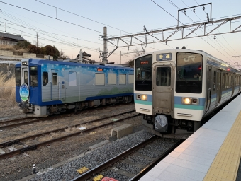 小淵沢駅から富士見駅の乗車記録(乗りつぶし)写真