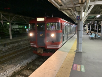 小諸駅から西上田駅の乗車記録(乗りつぶし)写真