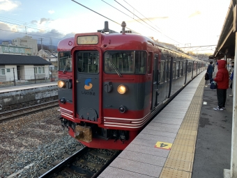 大屋駅から上田駅の乗車記録(乗りつぶし)写真