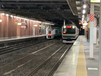 深谷駅から熊谷駅の乗車記録(乗りつぶし)写真