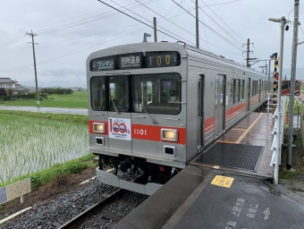舞田駅から別所温泉駅の乗車記録(乗りつぶし)写真