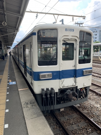 寄居駅から小川町駅の乗車記録(乗りつぶし)写真