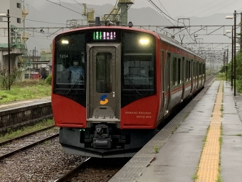 西上田駅から上田駅の乗車記録(乗りつぶし)写真