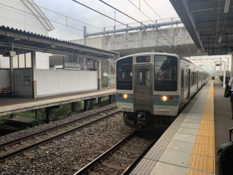 平田駅から松本駅の乗車記録(乗りつぶし)写真