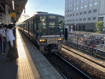綾部駅から西舞鶴駅:鉄道乗車記録の写真