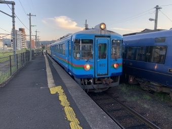 西舞鶴駅から天橋立駅の乗車記録(乗りつぶし)写真