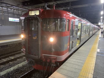 長野駅から上田駅の乗車記録(乗りつぶし)写真