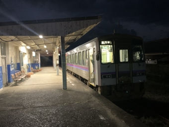 仙崎駅から長門市駅:鉄道乗車記録の写真