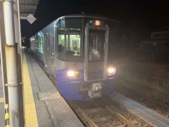 糸魚川駅から青海駅の乗車記録(乗りつぶし)写真