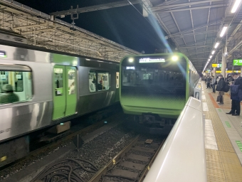 上野駅から新宿駅:鉄道乗車記録の写真