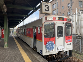 伊万里駅から有田駅の乗車記録(乗りつぶし)写真