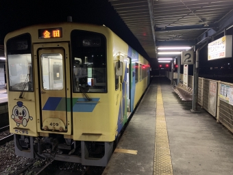 金田駅から田川後藤寺駅の乗車記録(乗りつぶし)写真