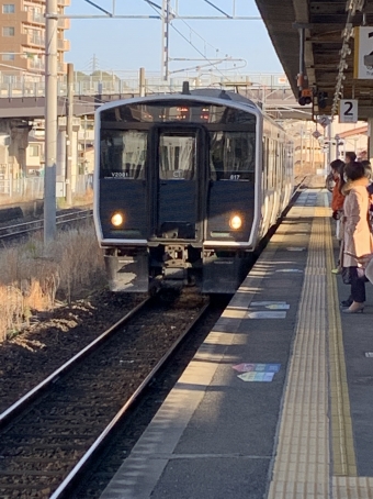 新飯塚駅から吉塚駅:鉄道乗車記録の写真