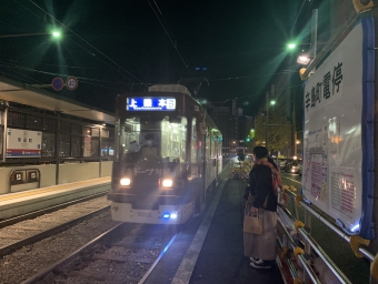 辛島町停留場から上熊本停留場:鉄道乗車記録の写真