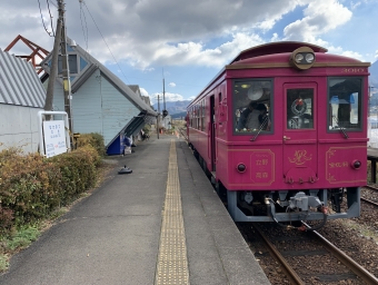 中松駅から高森駅の乗車記録(乗りつぶし)写真