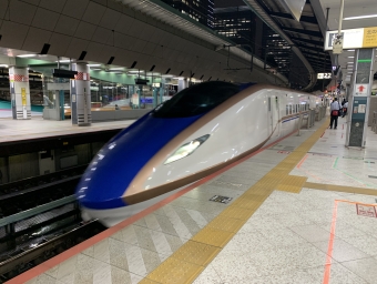 東京駅から上田駅:鉄道乗車記録の写真