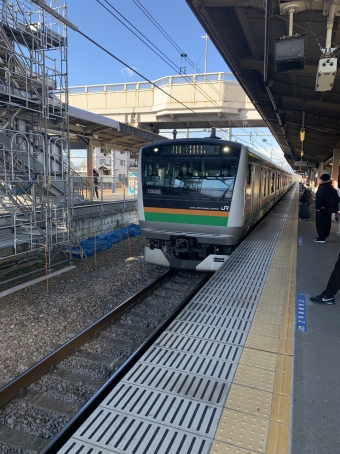 新町駅から新宿駅の乗車記録(乗りつぶし)写真