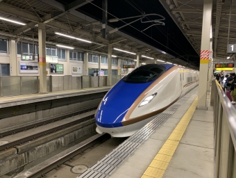 上田駅から東京駅:鉄道乗車記録の写真