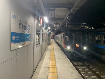 阿波池田駅から高知駅:鉄道乗車記録の写真
