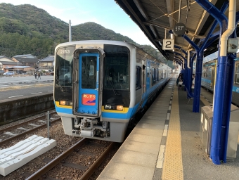 須崎駅から窪川駅の乗車記録(乗りつぶし)写真