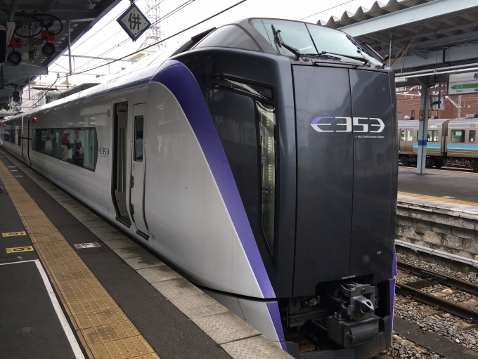鉄道乗車記録の写真:乗車した列車(外観)(1)          「E353系 S101」