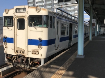 唐津駅から久保田駅の乗車記録(乗りつぶし)写真