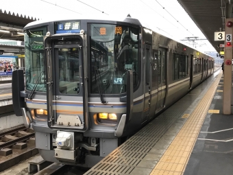福知山駅から豊岡駅の乗車記録(乗りつぶし)写真