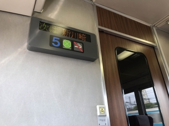 横浜駅から錦糸町駅の乗車記録(乗りつぶし)写真