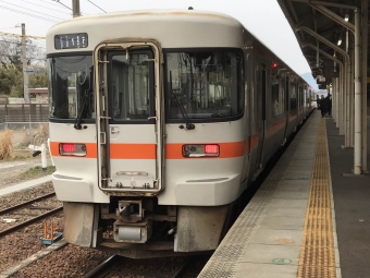 亀山駅から伊勢市駅の乗車記録(乗りつぶし)写真