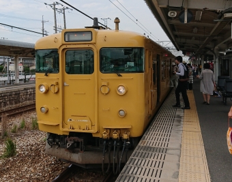 庭瀬駅から岡山駅:鉄道乗車記録の写真