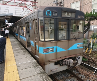 上小田井駅から犬山駅の乗車記録(乗りつぶし)写真
