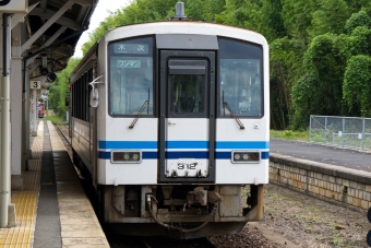 宍道駅から木次駅の乗車記録(乗りつぶし)写真