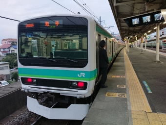 上野駅から我孫子駅の乗車記録(乗りつぶし)写真