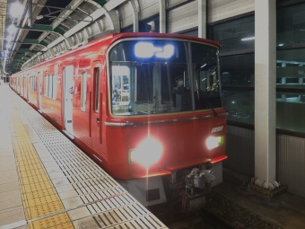 新安城駅から鳴海駅の乗車記録(乗りつぶし)写真