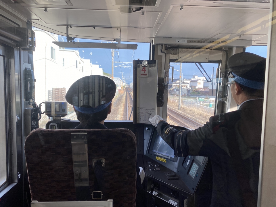 鉄道乗車記録「相生駅から姫路駅」車窓・風景の写真(2) by jhtrain 撮影日時:2020年01月06日