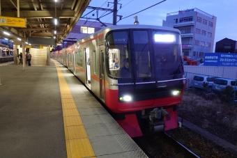 上小田井駅から大江駅の乗車記録(乗りつぶし)写真