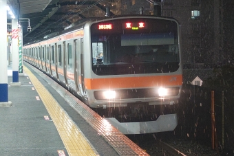新松戸駅から潮見駅の乗車記録(乗りつぶし)写真