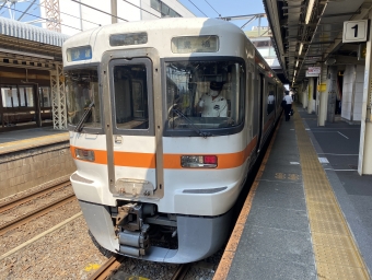 大垣駅から米原駅:鉄道乗車記録の写真