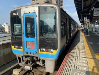 坂出駅から後免駅:鉄道乗車記録の写真