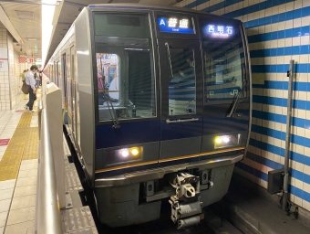 大阪天満宮駅から尼崎駅の乗車記録(乗りつぶし)写真