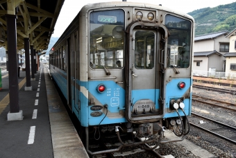 八幡浜駅から下灘駅の乗車記録(乗りつぶし)写真