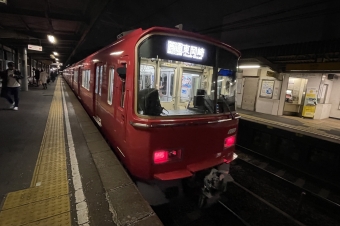 名鉄名古屋駅から桜駅の乗車記録(乗りつぶし)写真