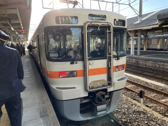 名古屋駅から亀山駅:鉄道乗車記録の写真