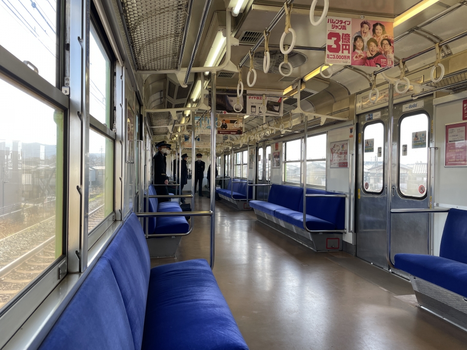 鉄道乗車記録「奈良駅から京都駅」車内設備、様子の写真(2) by jhtrain 撮影日時:2021年03月03日