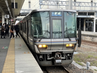 米原駅から長浜駅の乗車記録(乗りつぶし)写真
