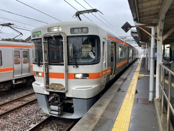名古屋駅から弥富駅の乗車記録(乗りつぶし)写真